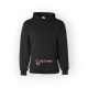 CAR FIT SWEATSHIRT RAINBOW MED