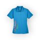 CAR GEAR LADIES POLO XS P/BLUE