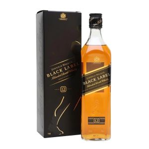 JOHNNIE WALKER BLACK BLENDED SCOTCH WHISKEY 750ML