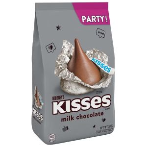 HERSHEY KISSES MILK CHOCOLATE  PARTY PACK 1LB